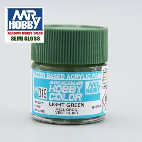 AQUEOUS -H319- LIGHT GREEN -VERDE CLARO- (MR. COLOR) 10ML