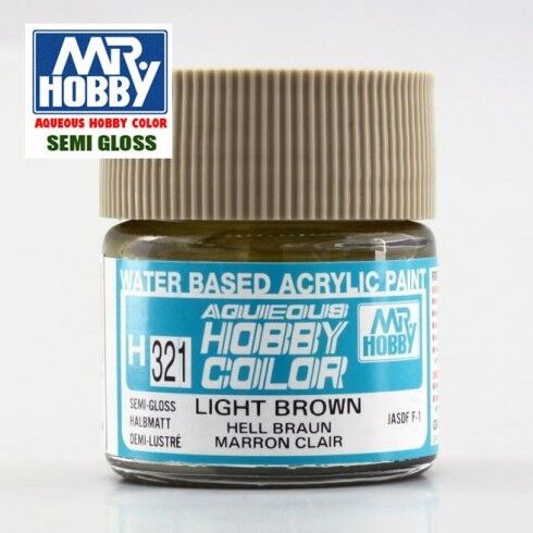 AQUEOUS -H321- LIGHT BROWN -MARRON CLARO- (MR. COLOR) 10ML