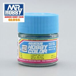 AQUEOUS -H323- LIGHT BLUE -AZUL CLARO- (MR. COLOR) 10ML