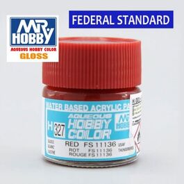AQUEOUS -H327- RED FS11136 -ROJO- (MR. COLOR) 10ML