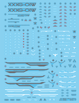 DELPI DECAL - 1/144 RG - WING TV VER - HOLO