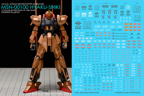 G-REWORK -HG- MSN-00100 HYAKUSHIKI