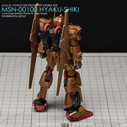 G-REWORK -HG- MSN-00100 HYAKUSHIKI