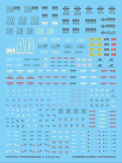 G-REWORK -HG- RX-178 GUNDAM MK-II AEUG