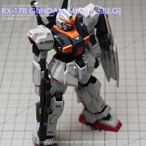 G-REWORK -HG- RX-178 GUNDAM MK-II AEUG