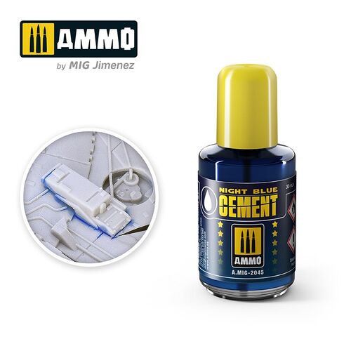 AMMO MIG NIGHT BLUE CEMENT - 30 ML