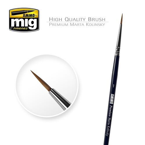 1 PREMIUM MARTA KOLINSKY ROUND BRUSH