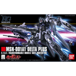 GUNDAM HGUC -115- UC MSN-001A1 DELTA PLUS (GUNDAM MODEL KITS) 1/144 GUNDAM HGUC -115- UC MSN-001A1 DELTA PLUS (GUNDAM MODEL KITS) 1/144