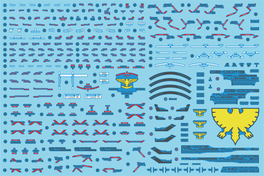 DELPI DECAL - 1/100 MG TALLGEESE FLUEGEL - NORMAL