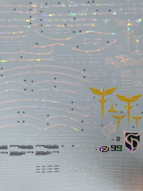 DELPI DECAL - 1/144 HG - NIGHTINGALE WATER DECAL - HOLO