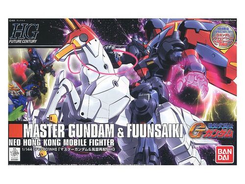 GUNDAM HGFC -128- MASTER GUNDAM AND FUUNSAIKI