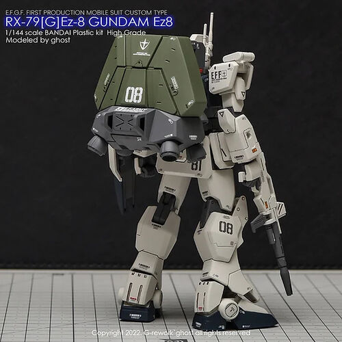 G REWORK -HG- RX-79G EZ-8 GUNDAM EZ8