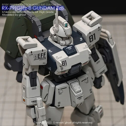 G REWORK -HG- RX-79G EZ-8 GUNDAM EZ8