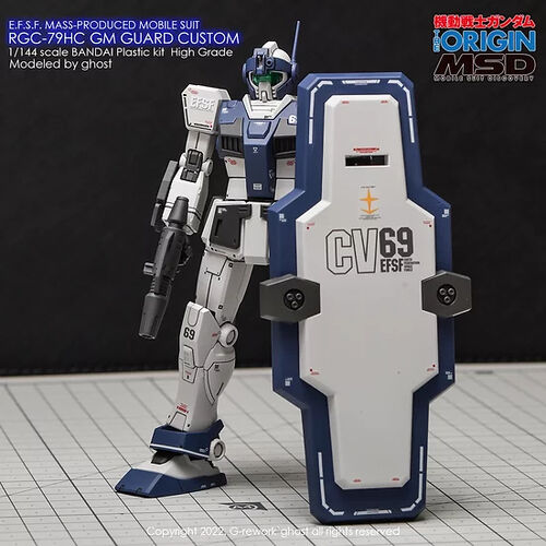 G REWORK -HG- ORIGIN -RGC-79HC GM GUARD CUSTOM