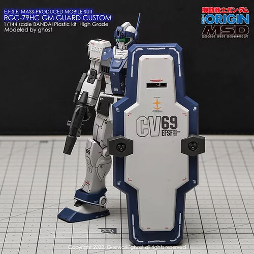 G REWORK -HG- ORIGIN -RGC-79HC GM GUARD CUSTOM