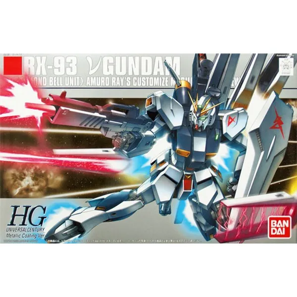 [4573102556134] GUNPLA HGUC -Special Edition- RX-93 NU Gundam Metallic Coating 1/144
