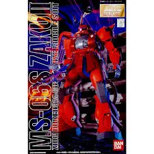 [4573102698919] GUNPLA MG -002- MS-06S Zaku II (Char Aznable) 1/100