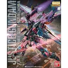 [4573102631503] GUNPLA MG -197- ZGMF-X09A Justice Gundam 1/100