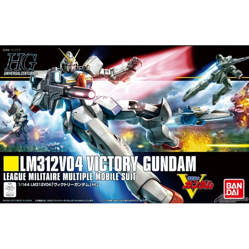 [4573102630384] GUNPLA HGUC -165- LM312V04 Victory Gundam 1/144