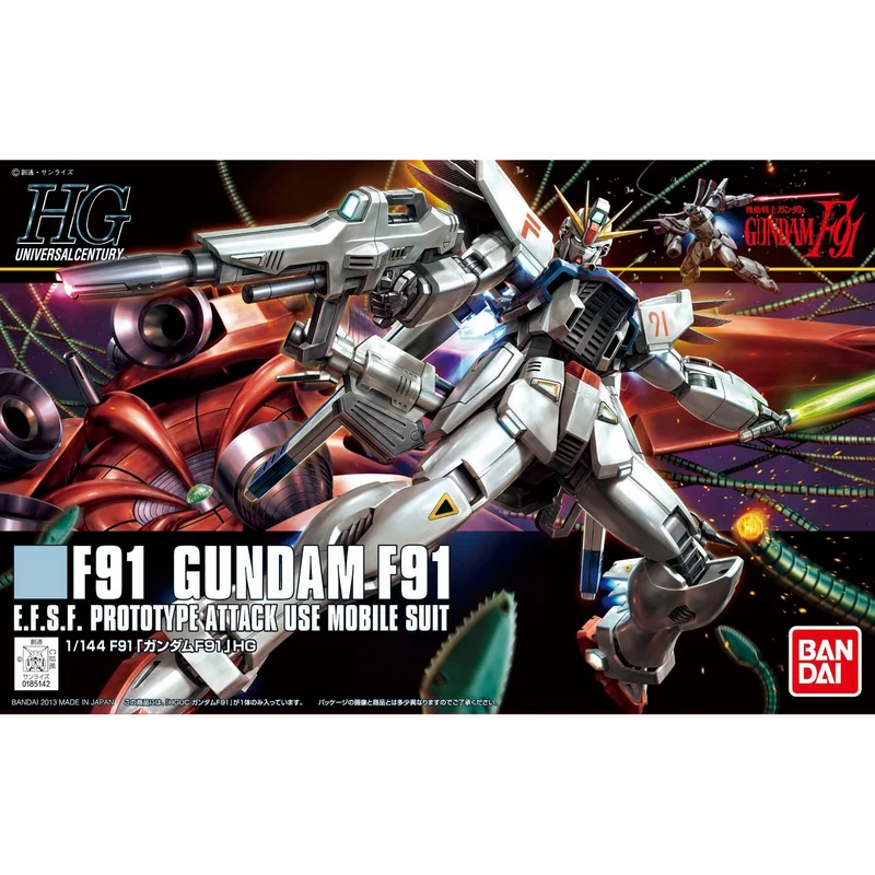 [4573102579553] GUNPLA HGUC -167- F91 Gundam F91 1/144