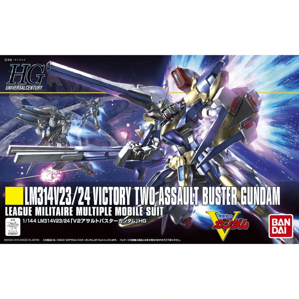 [4573102577511] GUNPLA HGUC -189- LM314V23/24 Victory Two Assault-Buster Gundam 1/144