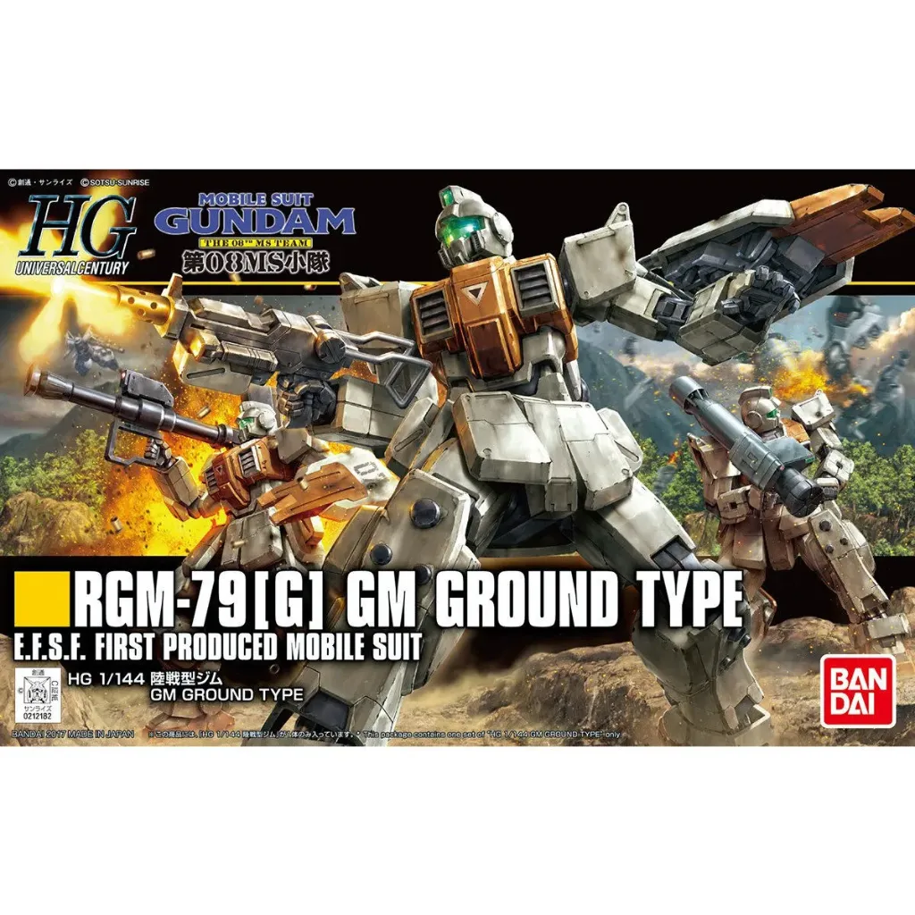 [4573102557575] GUNPLA HGUC -202- RGM-79[G] GM Ground Type 1/144