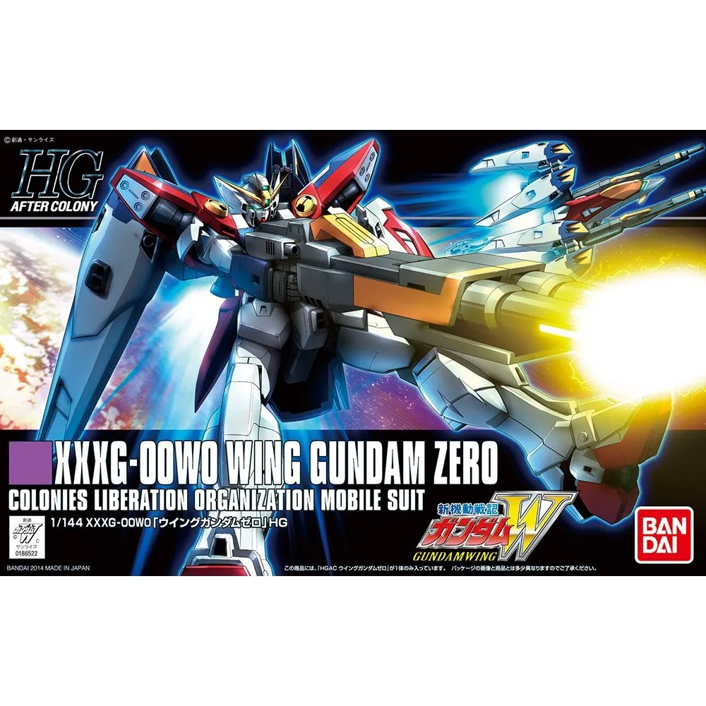 [4573102588913] GUNPLA HGUC -174- XXXG-00W0 Wing Gundam Zero (HGAC) 1/144