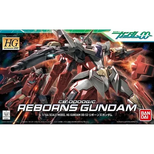 [4573102579348] GUNPLA HG00 -053- CB-0000G/C Reborns Gundam 1/144