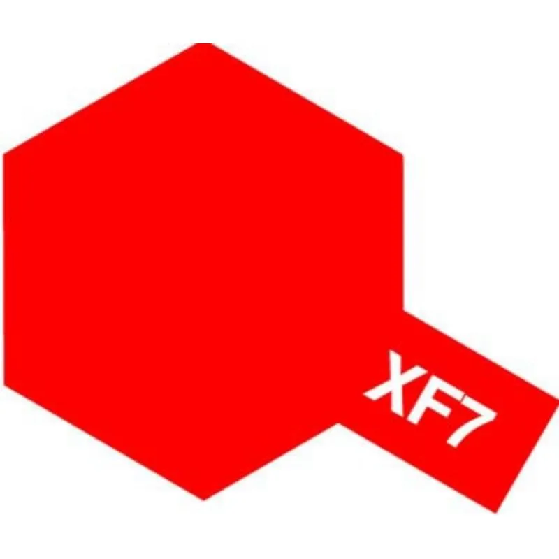 [TAM-81707] TAMIYA Acrylic Paint -XF07- Flat Red - 10ml