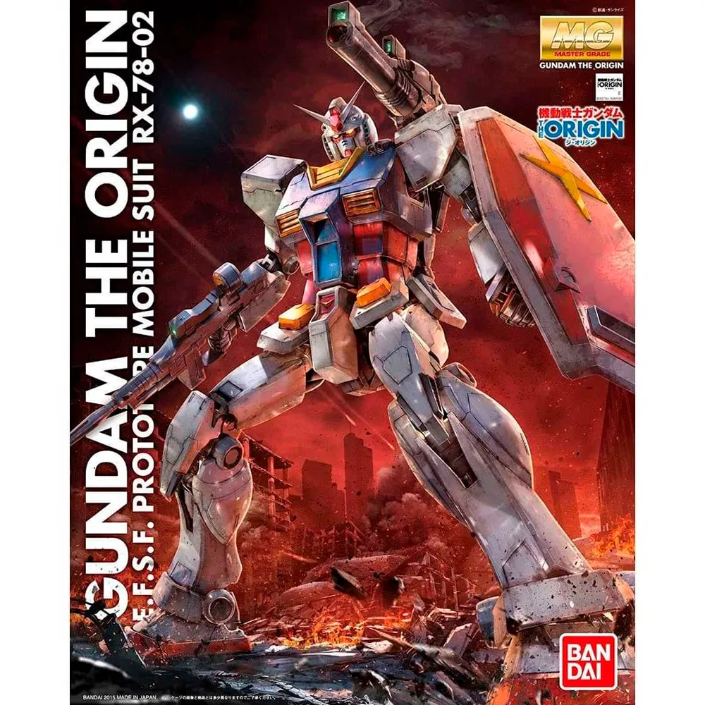 [4573102628473] GUNPLA MG -190- RX-78-02 Gundam The Origin 1/100