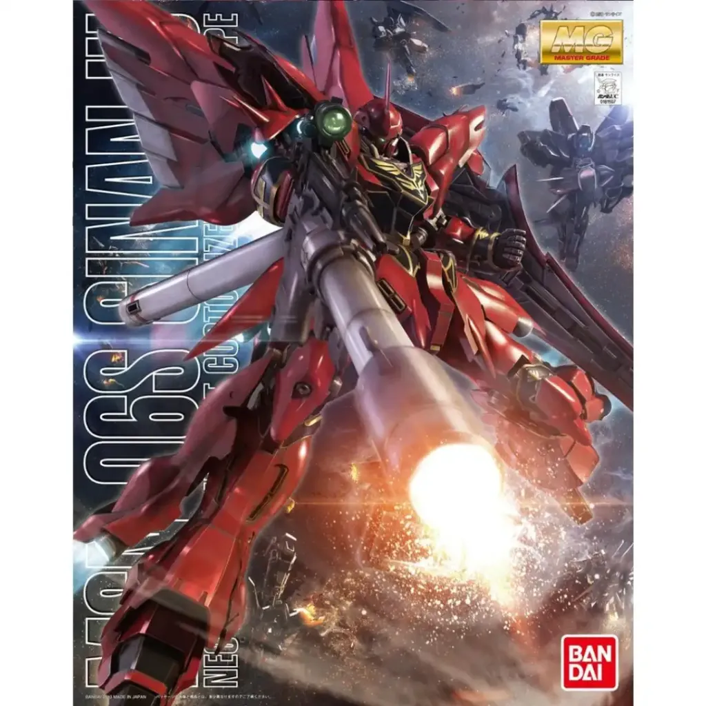 [4573102616098] GUNPLA MG -167- MSN-06S Sinanju OVA Ver 1/100