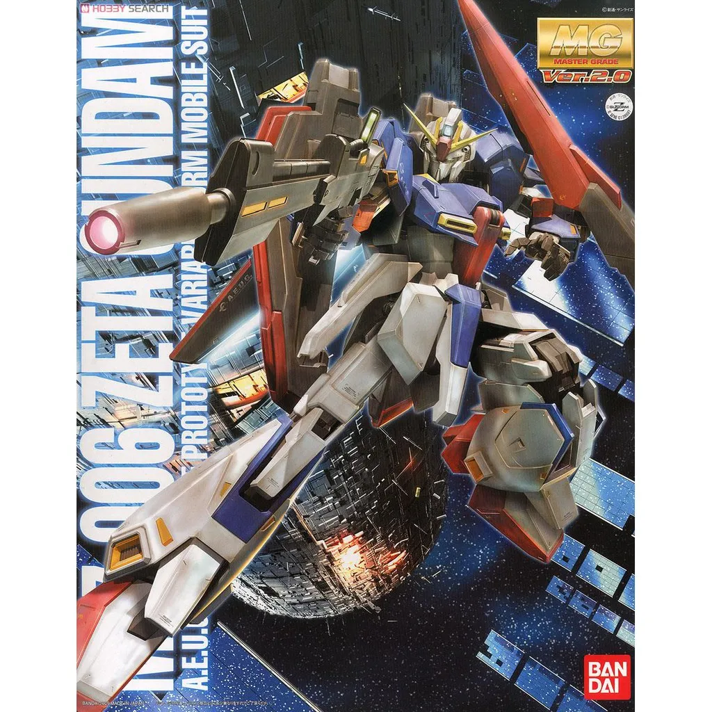 [4573102615787] GUNPLA MG -083- MSZ-006 Zeta Gundam Ver.2.0 1/100