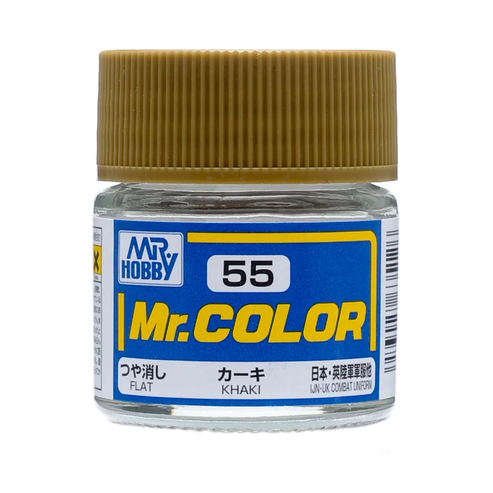 MR COLOR -C055- Flat Khaki (Mr Hobby) 10ml