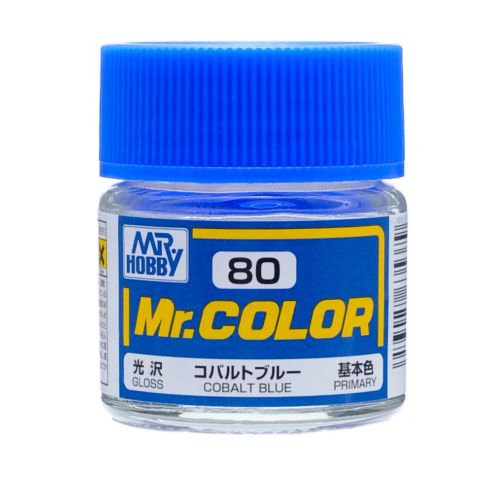 [GSI-C080] MR COLOR -C080- Gloss Cobalt Blue (Mr Hobby) 10ml