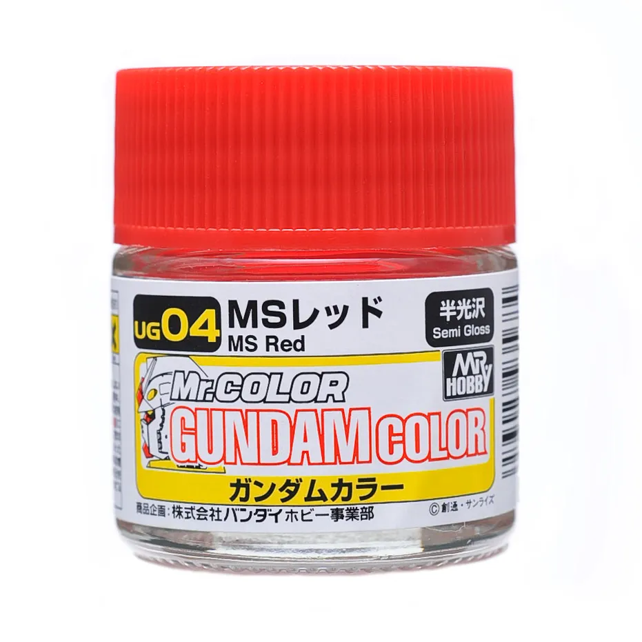[GSI-UG04] MR GUNDAM COLOR -UG04- Semi-Gloss MS Red 10ml
