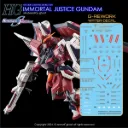 G-REWORK WaterDecal -HGUC244- STTS-808 Inmortal Justice Gundam