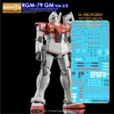 G-REWORK WaterDecal -MG118- RGM-79GM Ver2.0