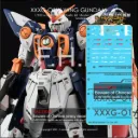 G-REWORK WaterDecal -MG132- XXXG-01W Wing Gundam