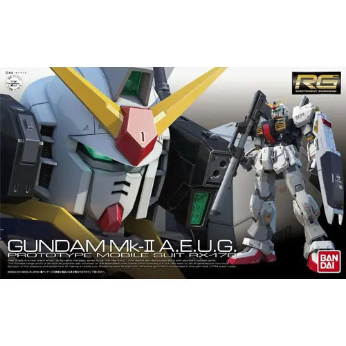 GUNPLA RG -08- RX-178 Gundam MK-II AEUG Version 1/144