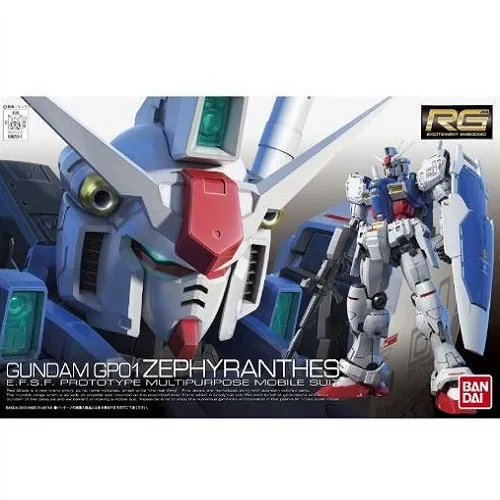[4573102618245] GUNPLA RG -12- RX-78GP01 Gundam Zephyranthes 1/144