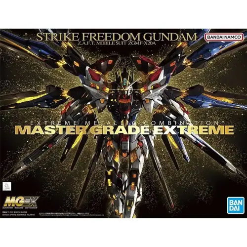 [4573102633682] GUNPLA MGEX -02- ZGMF-X20A Strike Freedom Gundam 1/100