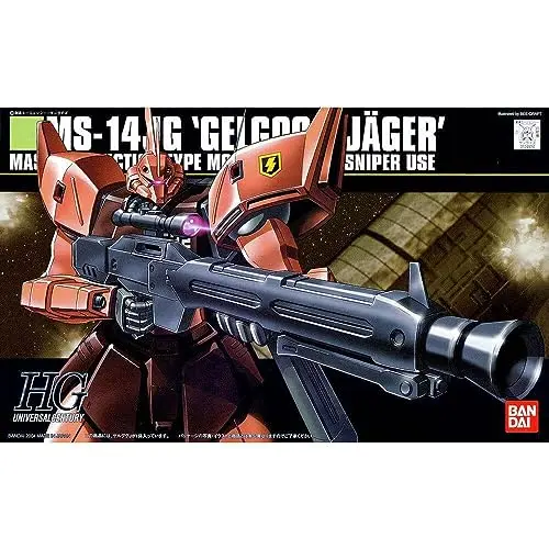 [4573102609557] GUNPLA HGUC -045- MS-14JG Gelgoog Jager 1/144