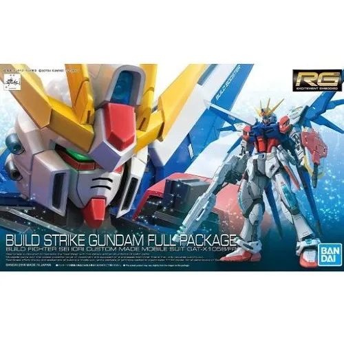 [4573102630841] GUNDAM RG -23- GAT-X105B/FP Build Strike Gundam Full Package 1/144