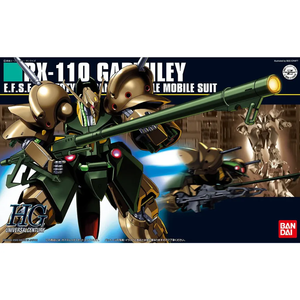 [4573102603951] GUNPLA HGUC -058- RX-110 Gabthmey 1/144